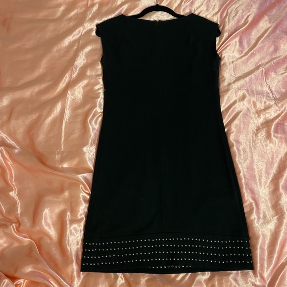 Kensie pretty black dress with studs - Picture 7 of 8